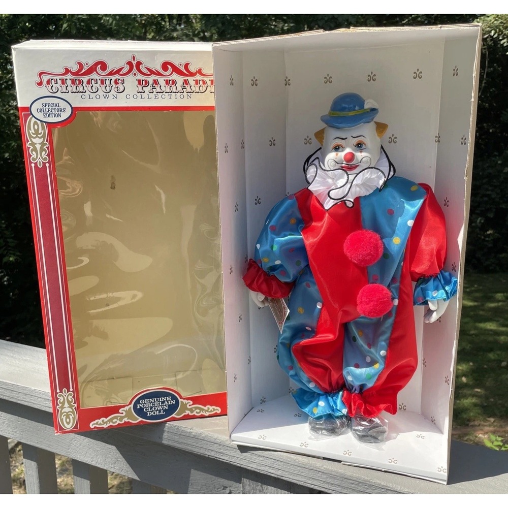 Circus Parade Clown Collection (Special Collectors Edition) in original box Vtg